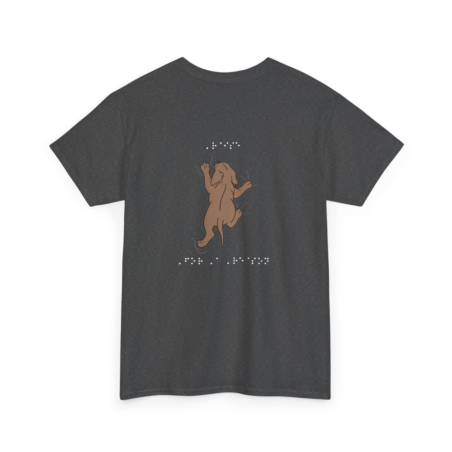 Chocolate Lab Puppy "Raise for a Reason" (Braille)