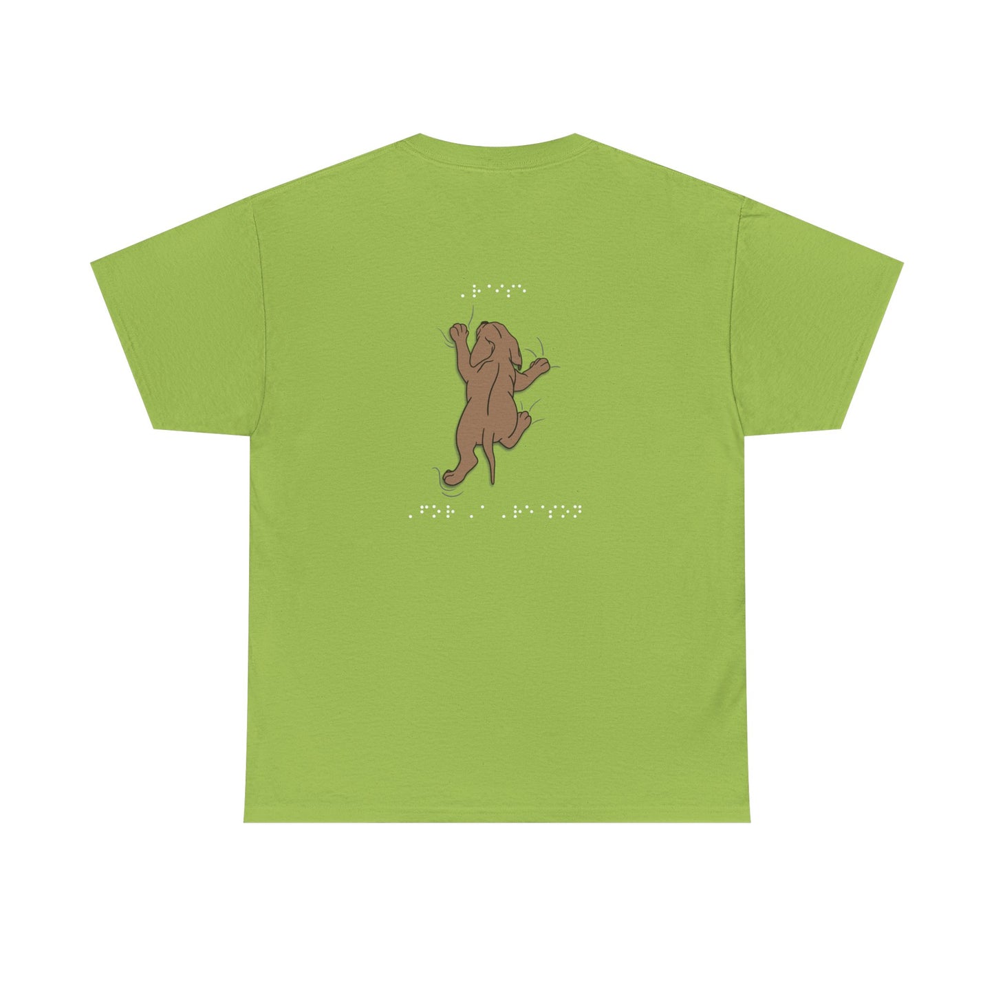Chocolate Lab Puppy "Raise for a Reason" (Braille)