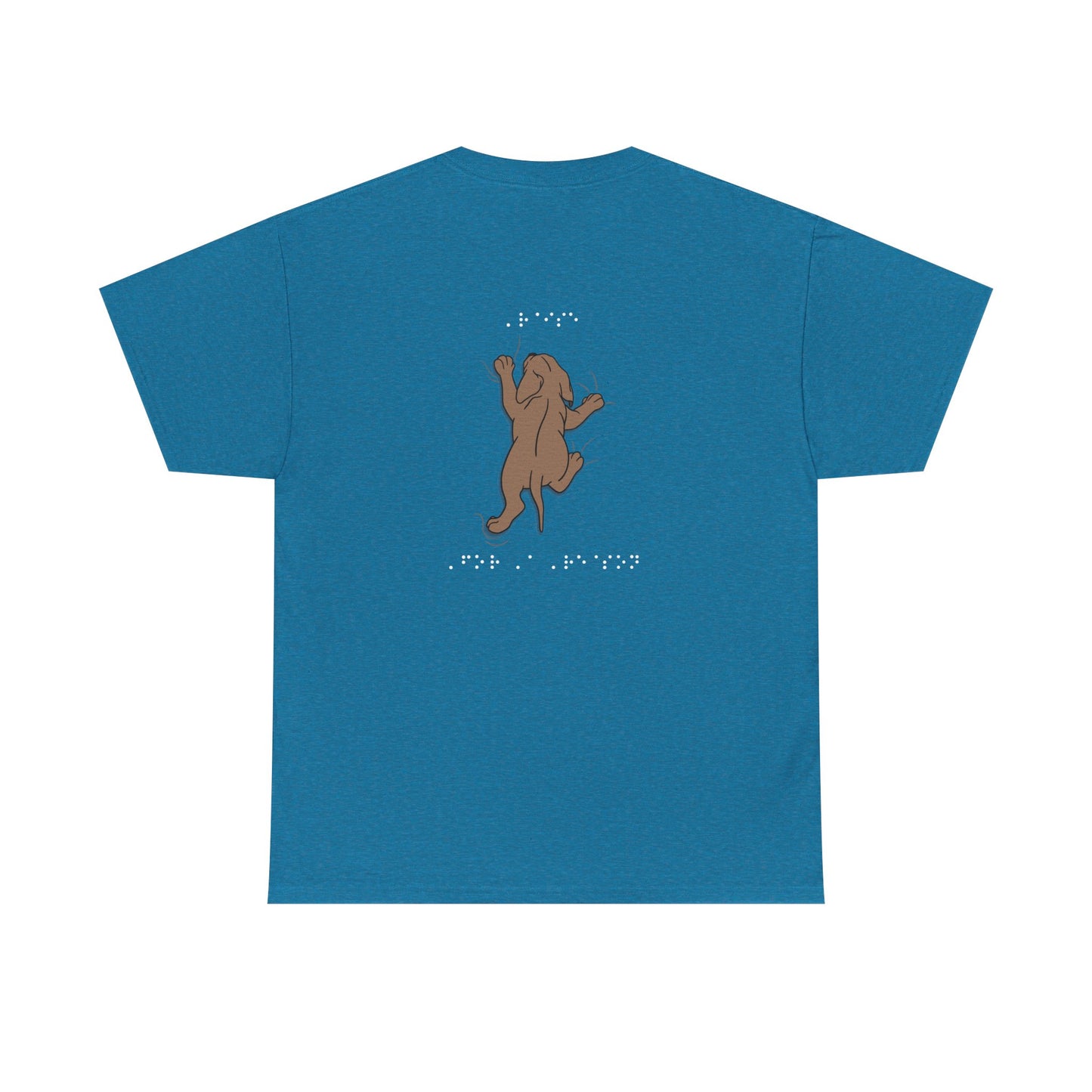 Chocolate Lab Puppy "Raise for a Reason" (Braille)