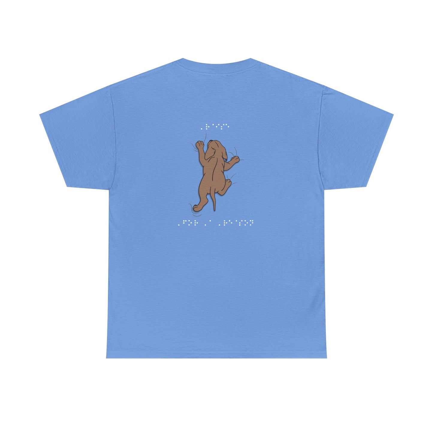 Chocolate Lab Puppy "Raise for a Reason" (Braille)