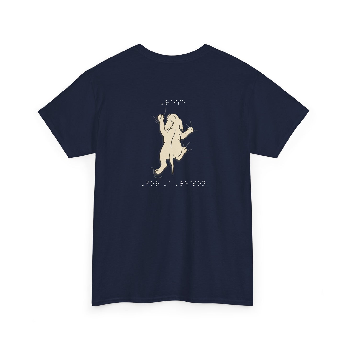 Yellow Lab Puppy "Raise for a Reason" (Braille)
