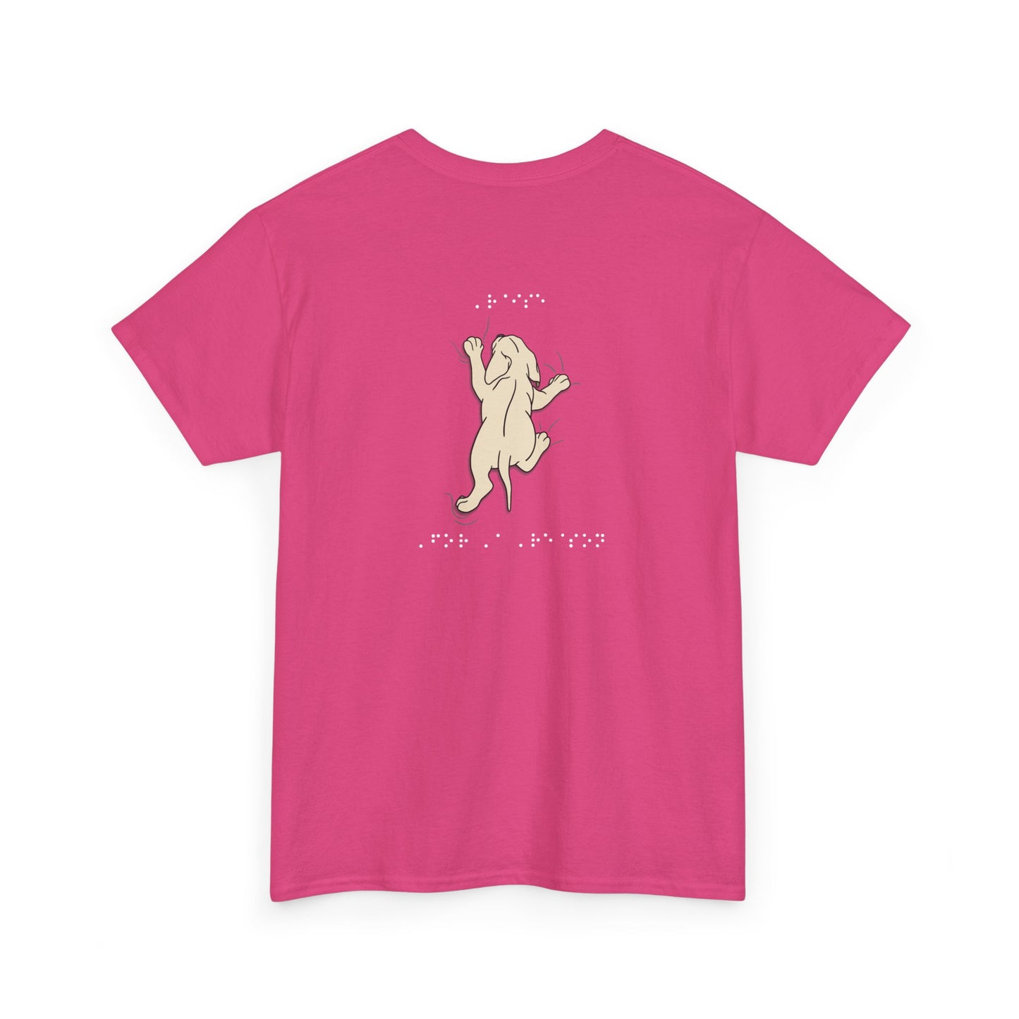 Yellow Lab Puppy "Raise for a Reason" (Braille)