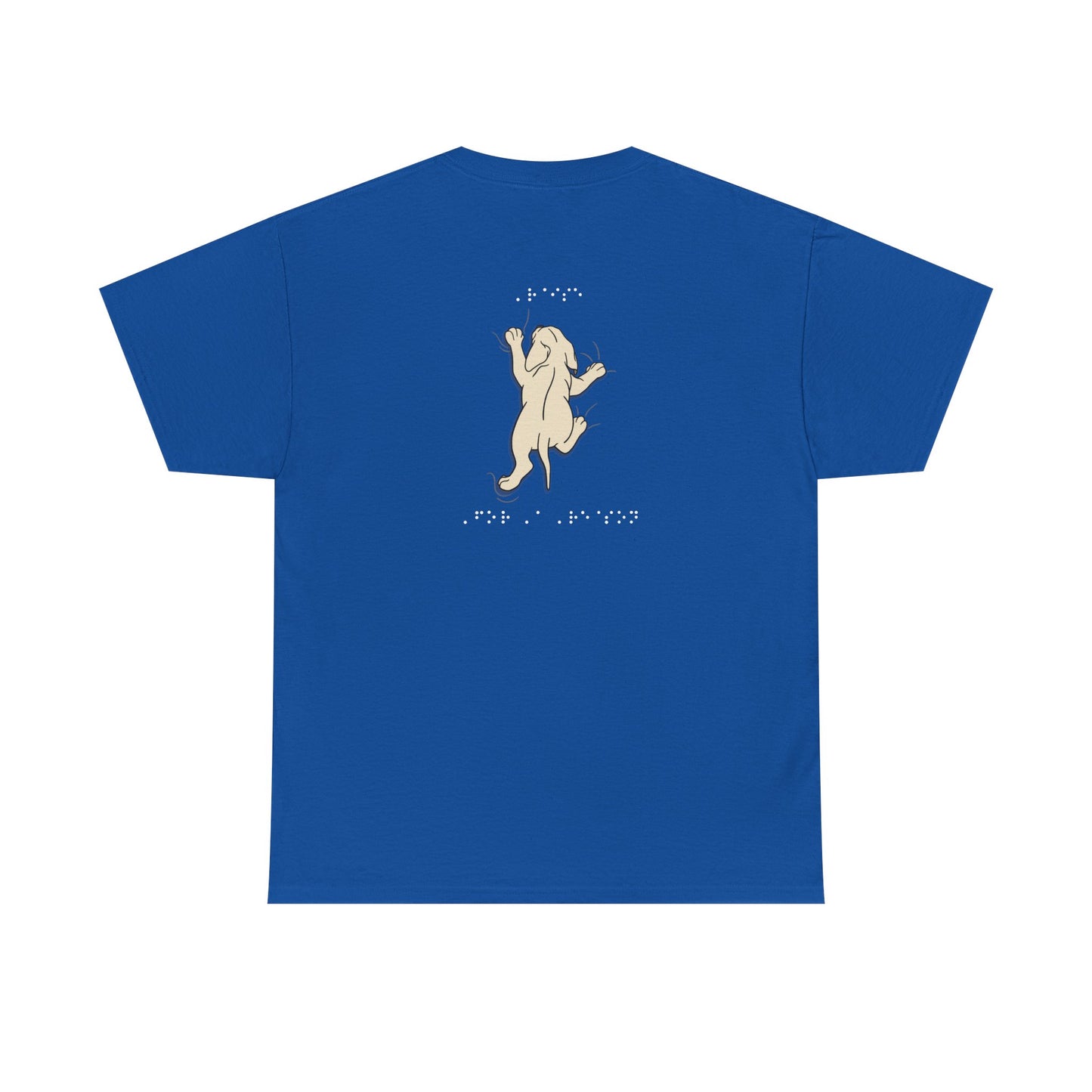 Yellow Lab Puppy "Raise for a Reason" (Braille)
