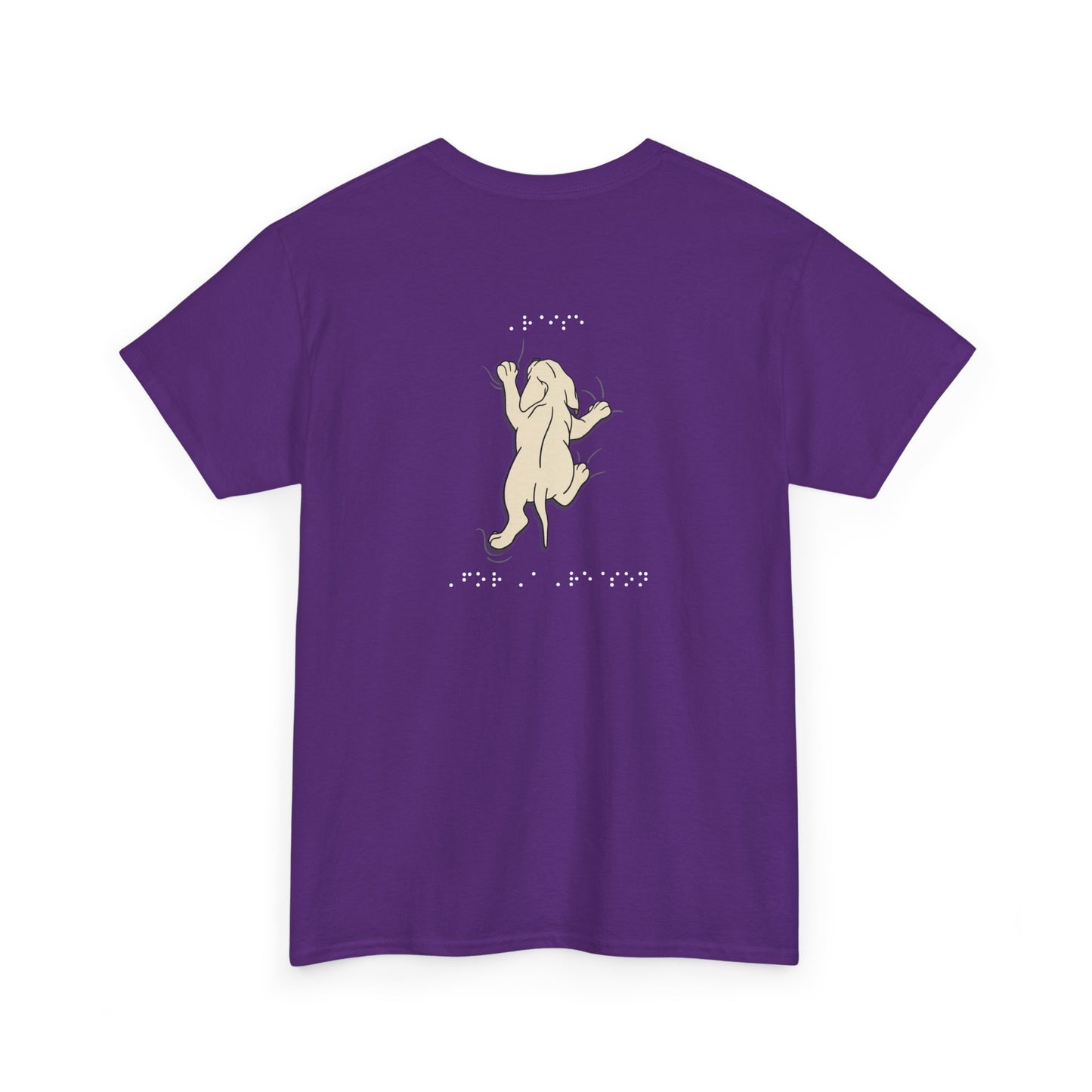 Yellow Lab Puppy "Raise for a Reason" (Braille)