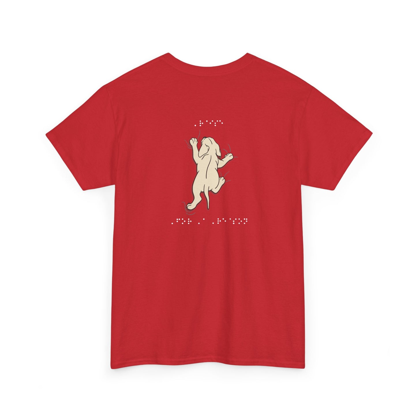 Yellow Lab Puppy "Raise for a Reason" (Braille)