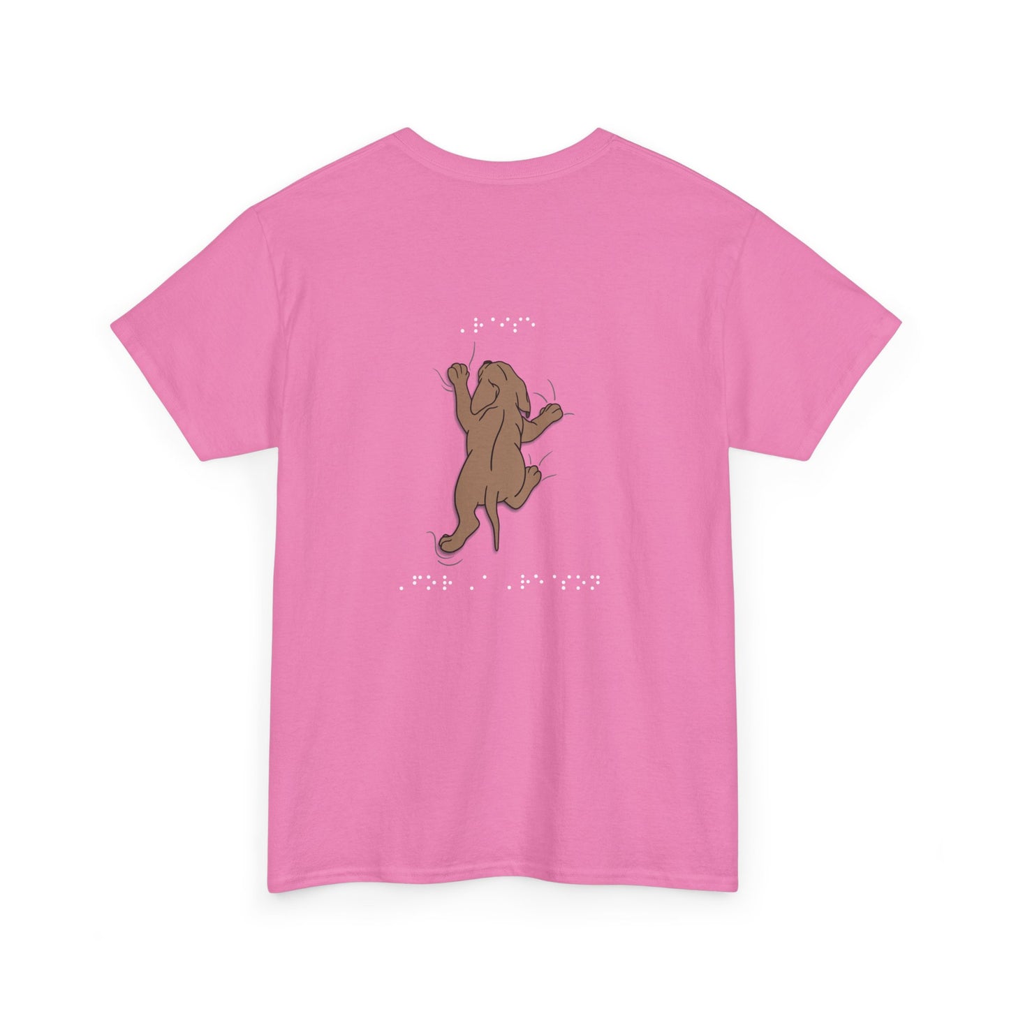 Chocolate Lab Puppy "Raise for a Reason" (Braille)