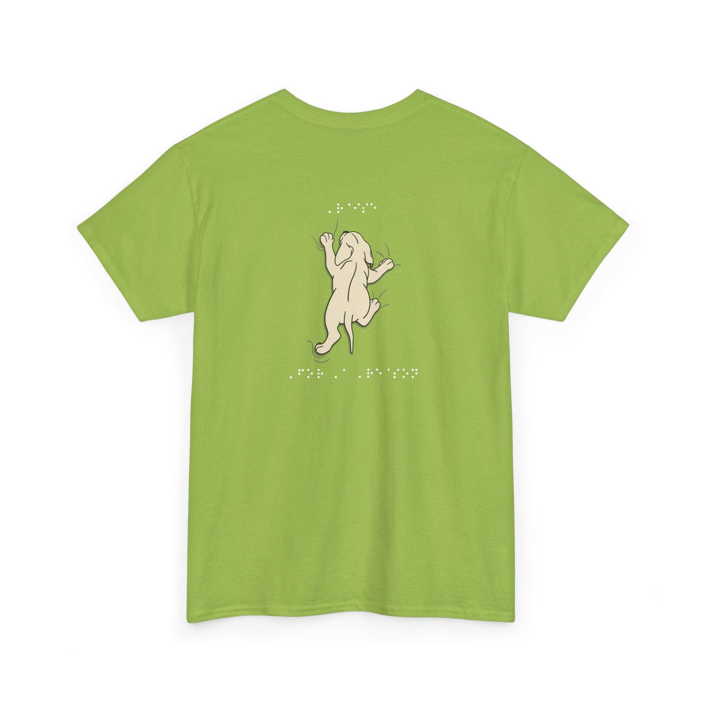 Yellow Lab Puppy "Raise for a Reason" (Braille)