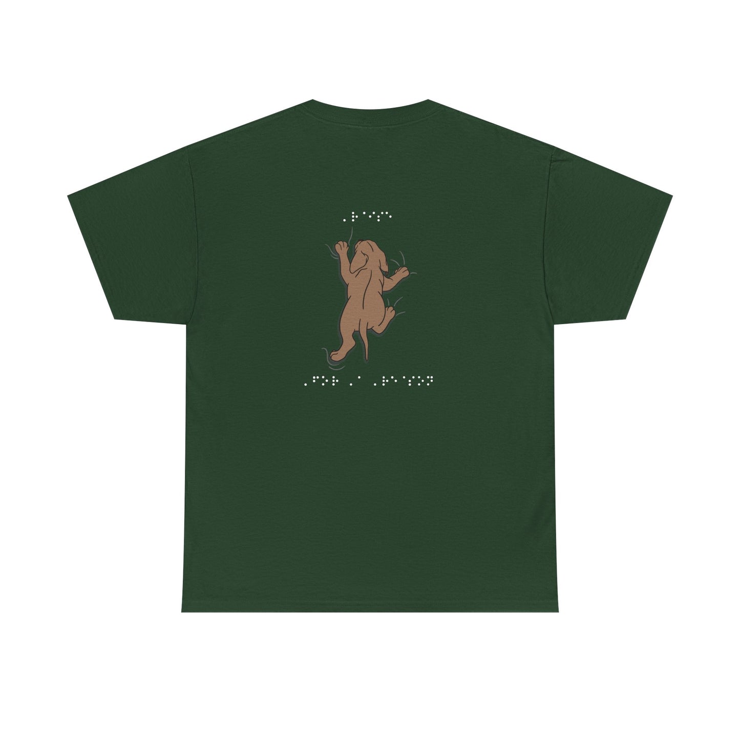 Chocolate Lab Puppy "Raise for a Reason" (Braille)