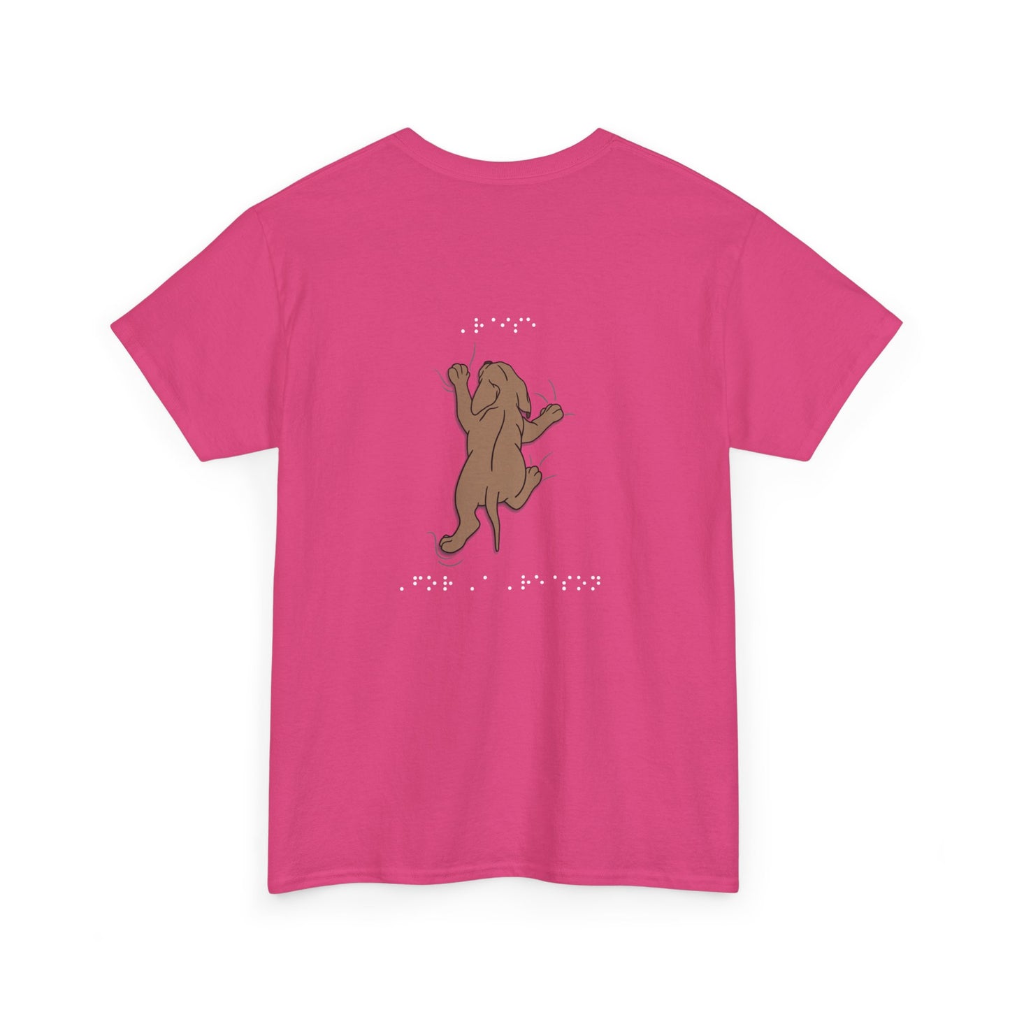 Chocolate Lab Puppy "Raise for a Reason" (Braille)