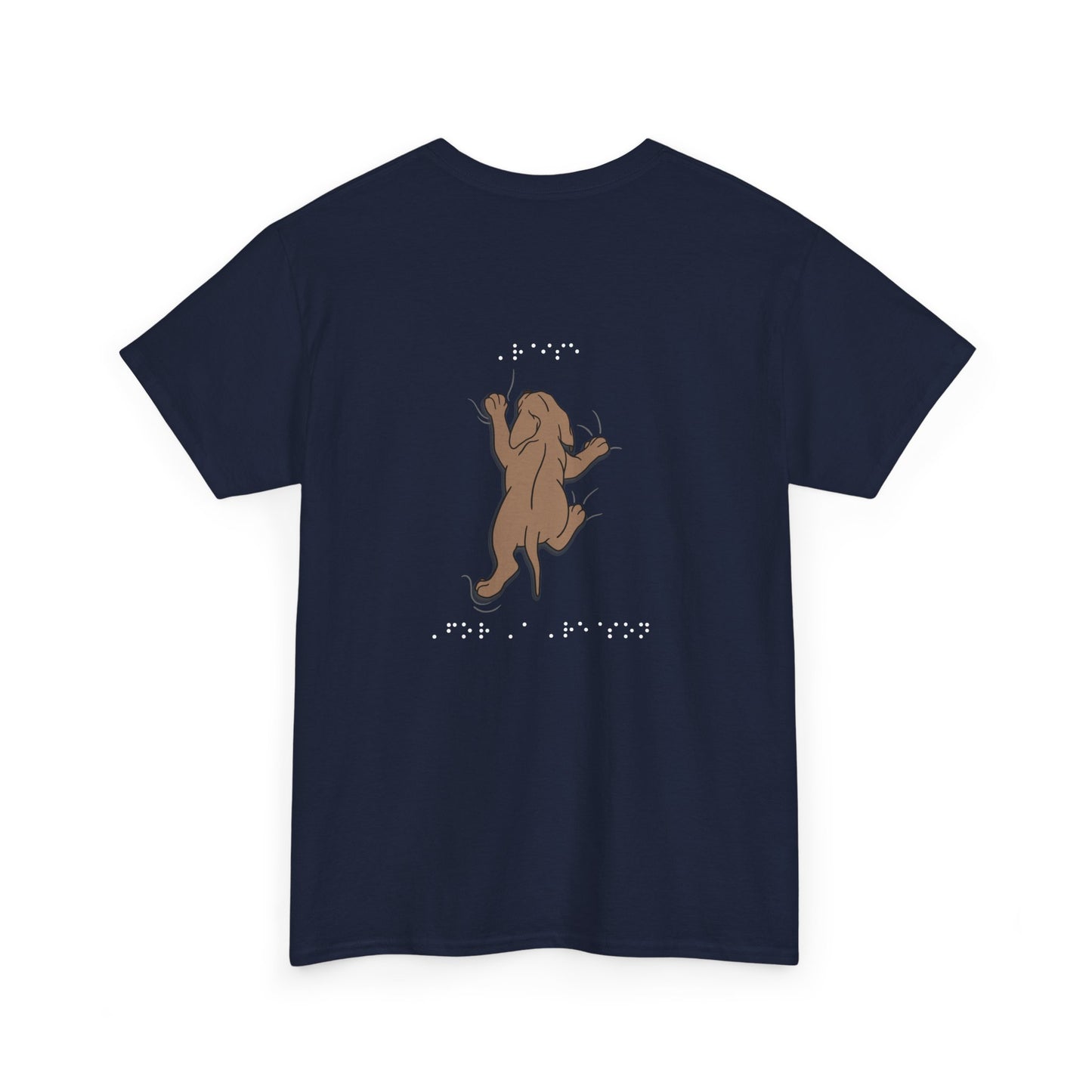 Chocolate Lab Puppy "Raise for a Reason" (Braille)