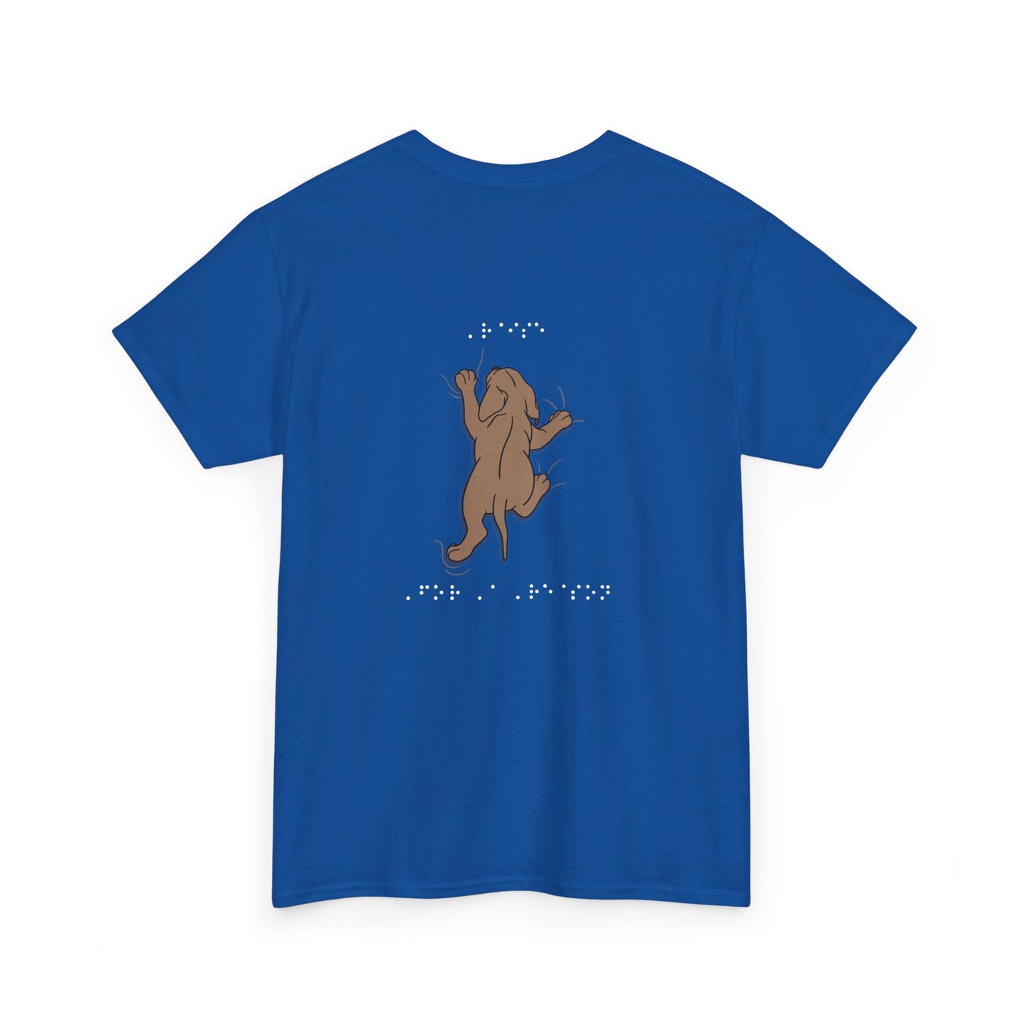 Chocolate Lab Puppy "Raise for a Reason" (Braille)