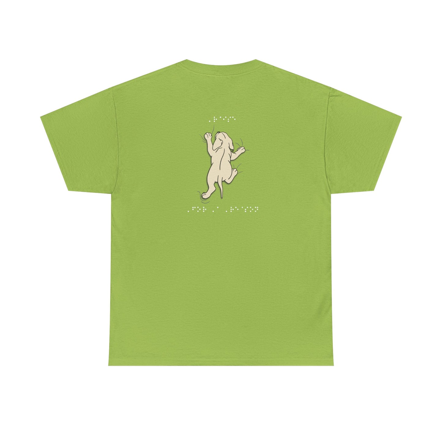 Yellow Lab Puppy "Raise for a Reason" (Braille)
