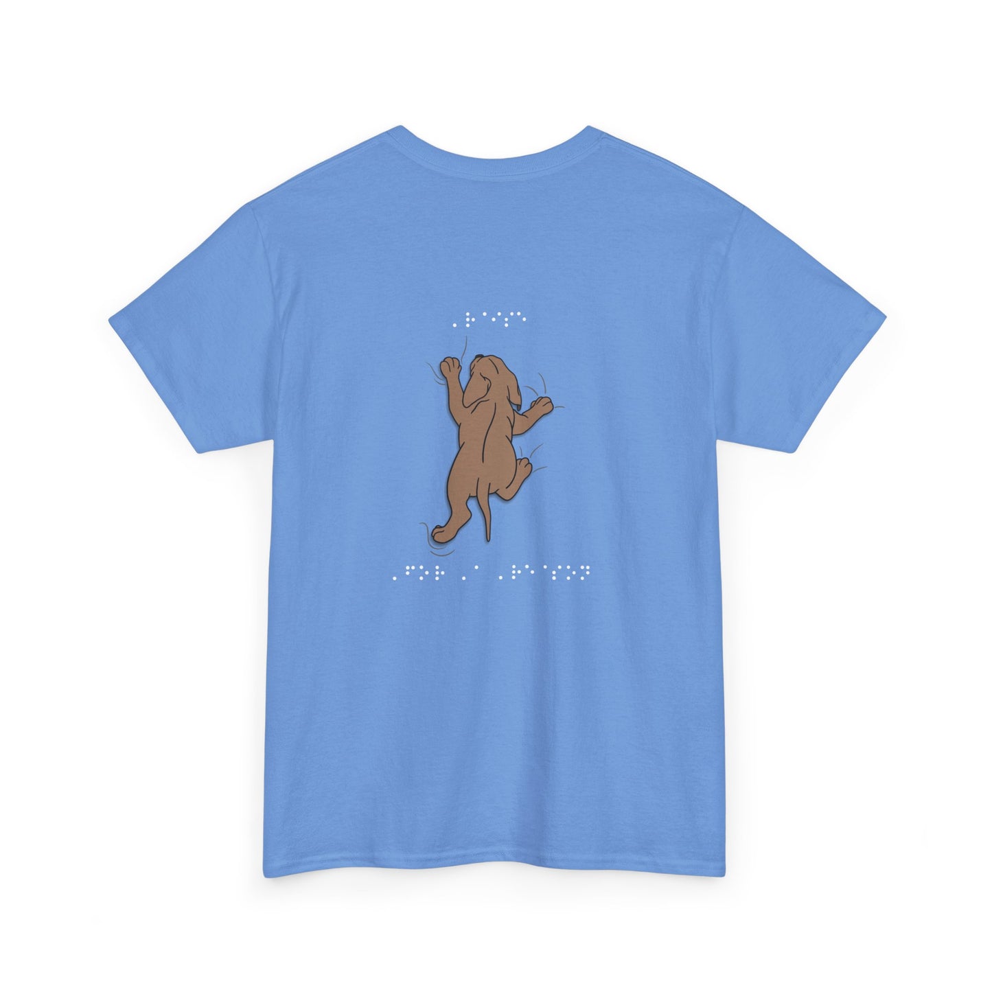 Chocolate Lab Puppy "Raise for a Reason" (Braille)