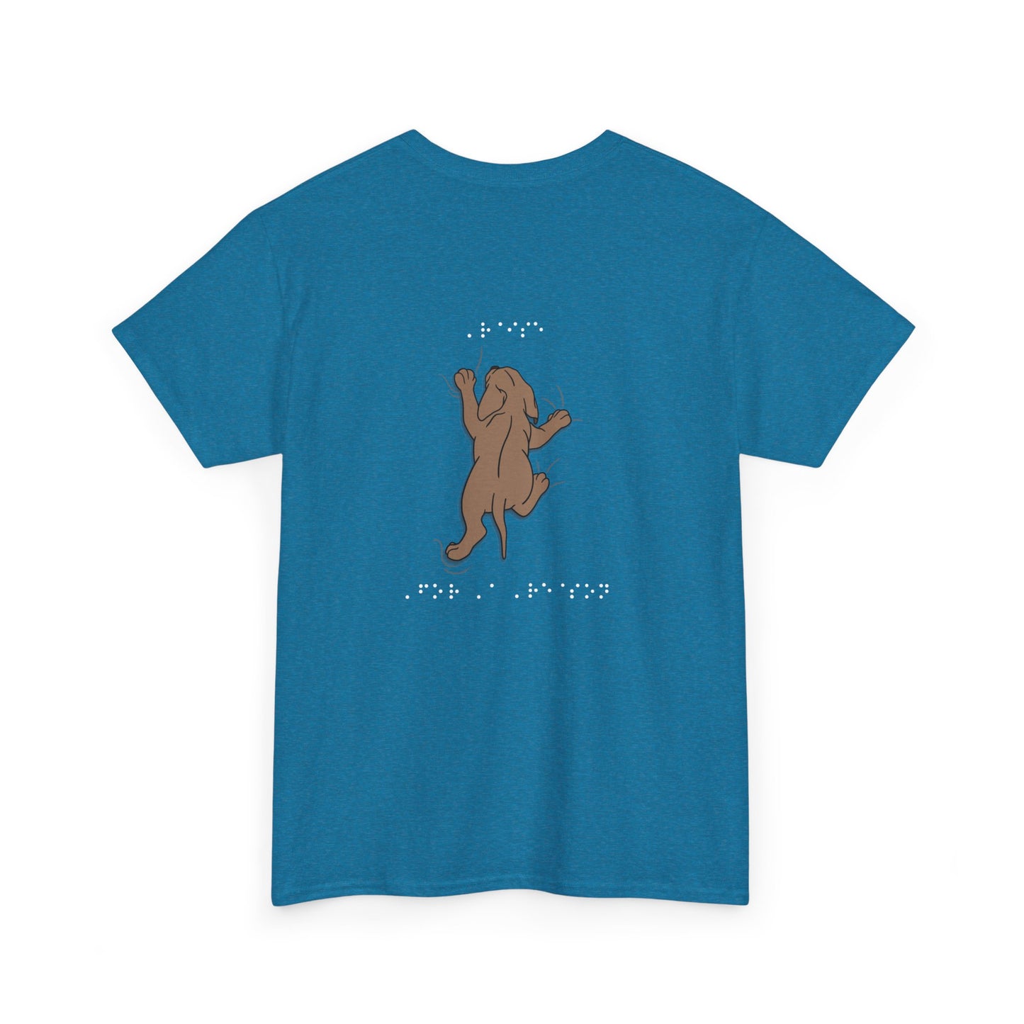 Chocolate Lab Puppy "Raise for a Reason" (Braille)