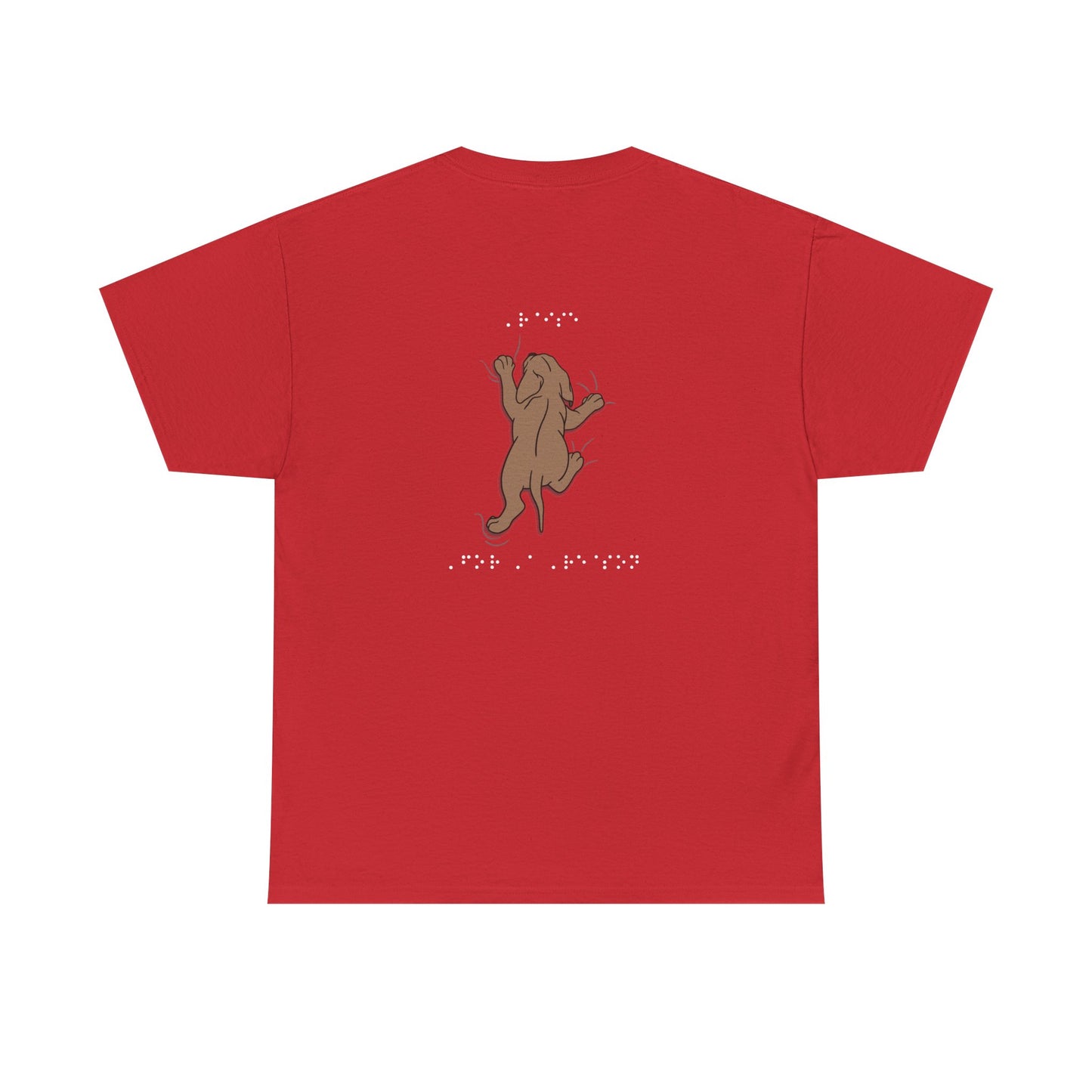 Chocolate Lab Puppy "Raise for a Reason" (Braille)