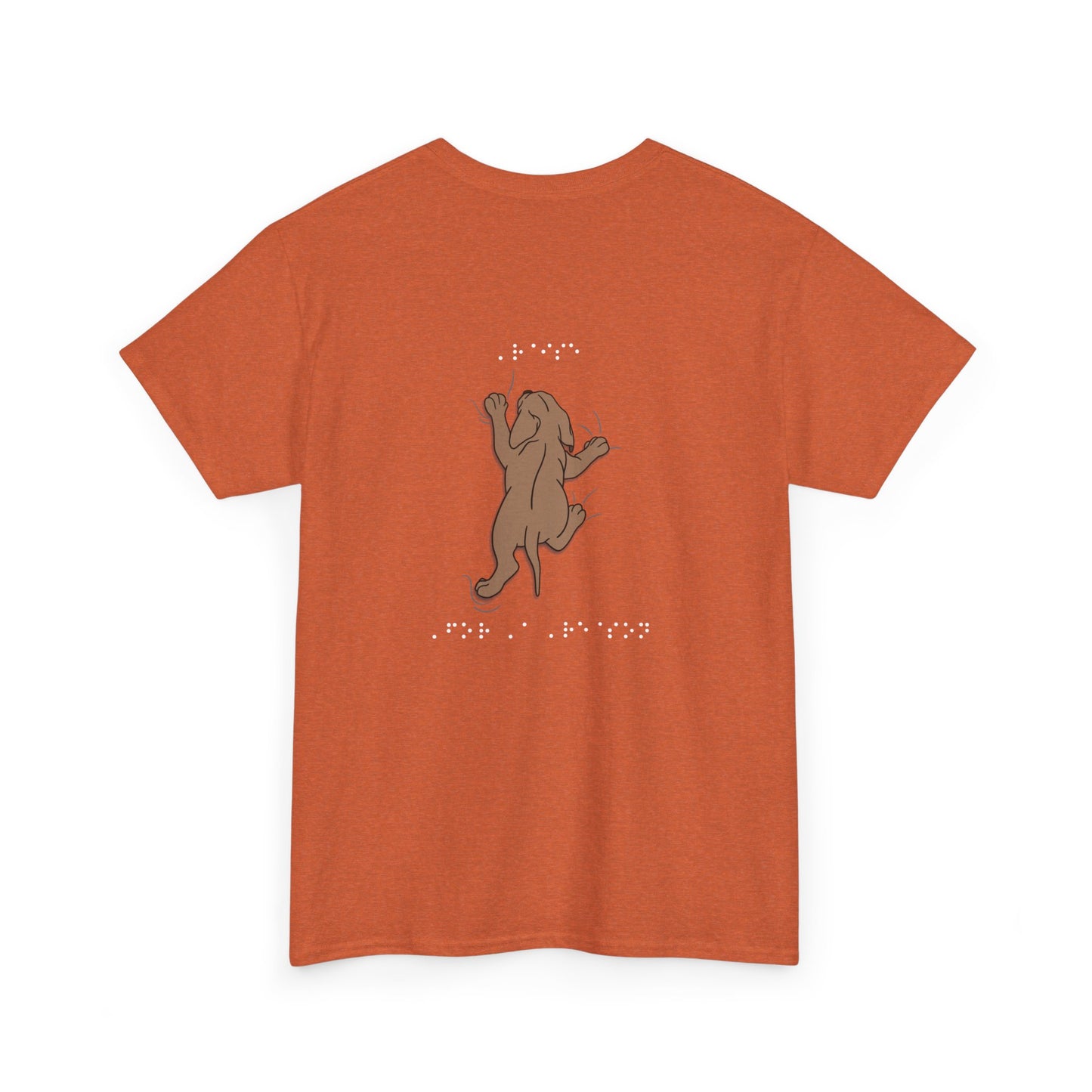 Chocolate Lab Puppy "Raise for a Reason" (Braille)
