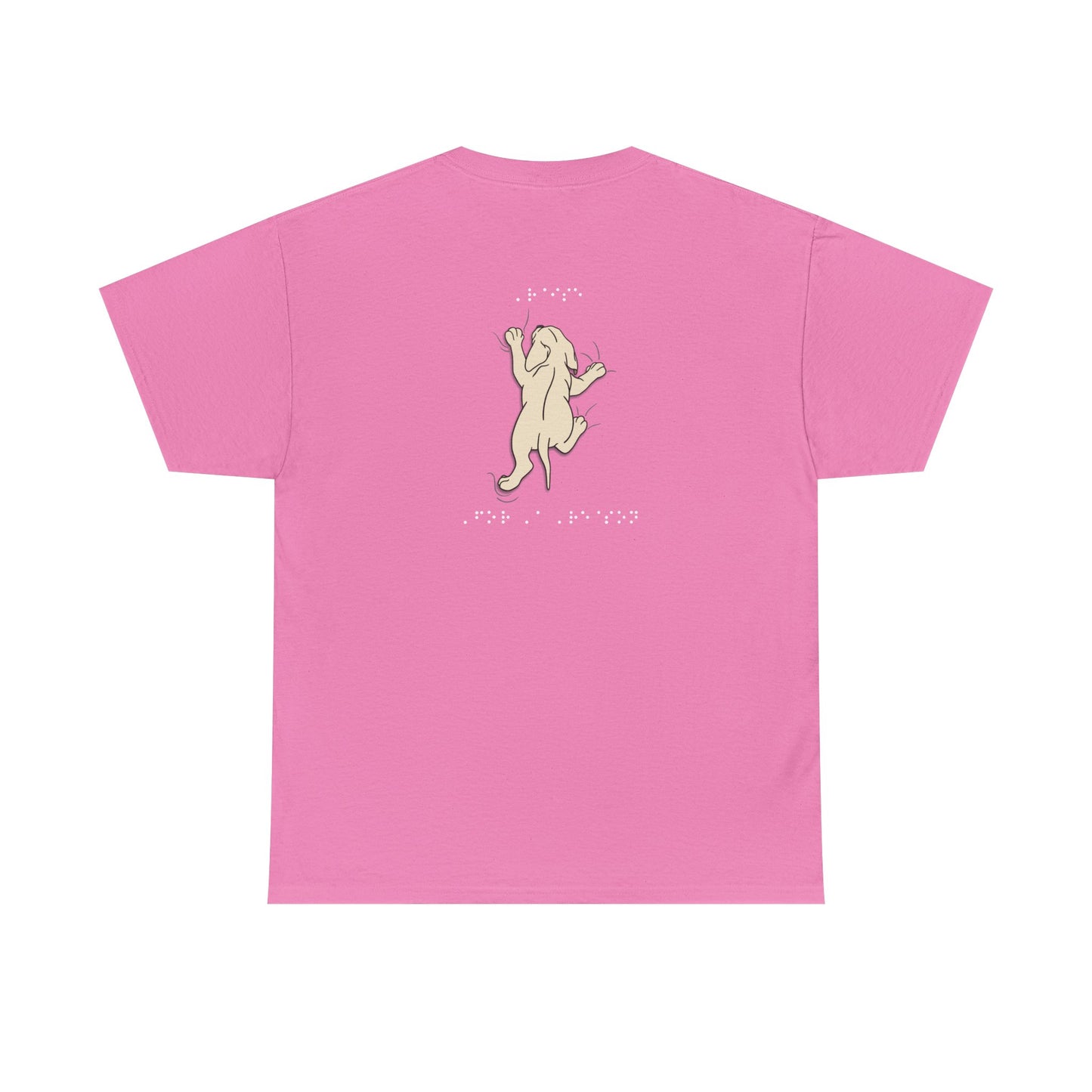 Yellow Lab Puppy "Raise for a Reason" (Braille)