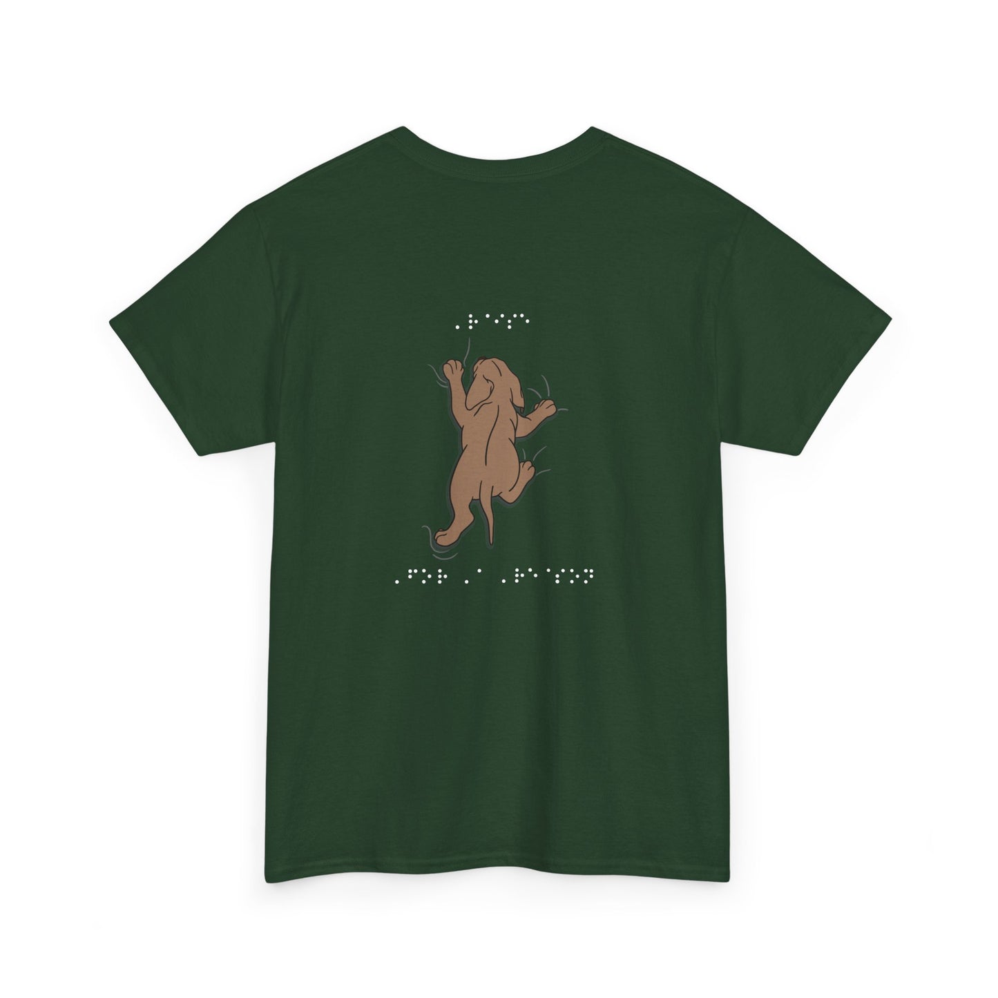 Chocolate Lab Puppy "Raise for a Reason" (Braille)